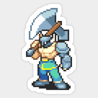 Berserker Fighting Sprite Sticker